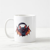 Mug Bat cool Avec Casque Mouches Avec Cool Jams Pour (Gauche)
