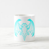 Mug Bat Cyan Inv Le MUSÉE Zazzle Cadeaux (Centre)