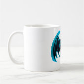 Mug Bat Cyan Le MUSÉE Zazzle Cadeaux (Gauche)