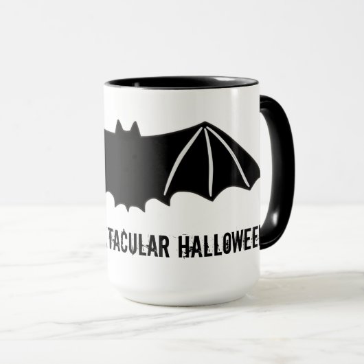 Mug Bat d'Halloween (Devant droit)