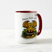 Mug Bat d'Halloween mignonne (Devant droit)