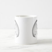 Mug Bat Gray Inv Le MUSÉE Zazzle Cadeaux (Centre)