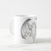Mug Bat Gray Inv Le MUSÉE Zazzle Cadeaux (Devant gauche)