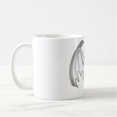 Mug Bat Gray Inv Le MUSÉE Zazzle Cadeaux (Gauche)