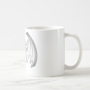 Mug Bat Gray Inv Le MUSÉE Zazzle Cadeaux