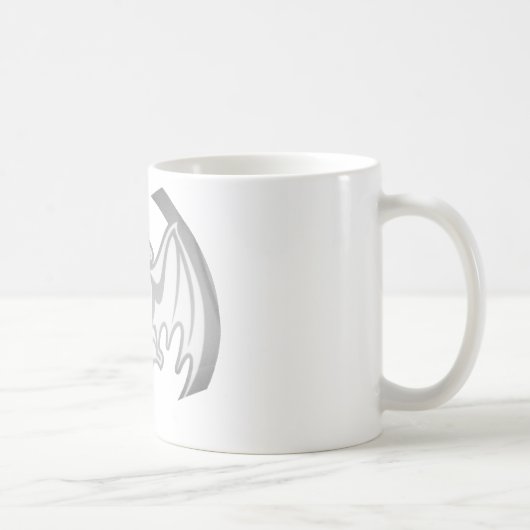 Mug Bat Gray Inv Le MUSÉE Zazzle Cadeaux (Droite)