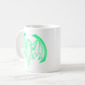 Mug Bat Green Inv Le MUSÉE Zazzle Cadeaux (Devant gauche)