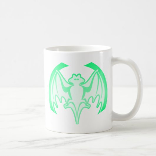Mug Bat Green Inv Le MUSÉE Zazzle Cadeaux (Droite)