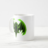 Mug Bat Green MUSEUM Zazzle Cadeaux (Devant gauche)