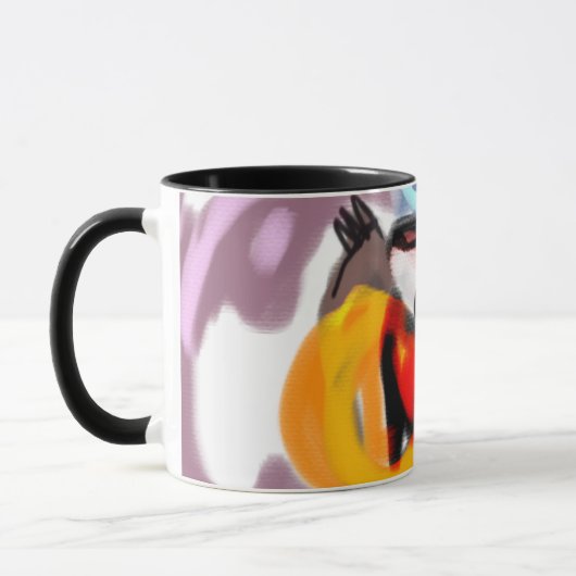 Mug Bat Halloween misty (Gauche)