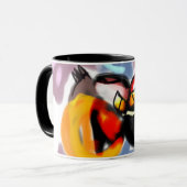 Mug Bat Halloween misty (Devant gauche)