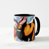 Mug Bat Halloween misty (Devant droit)
