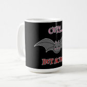Mug Bat mignonne mais effrayant (Devant gauche)
