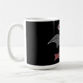 Mug Bat mignonne mais effrayant (Gauche)