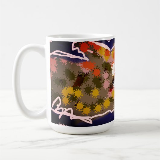 Mug Bat Night sky (Gauche)
