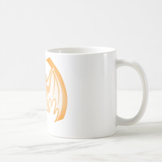 Mug Bat Orange Inv Le MUSÉE Zazzle Cadeaux (Droite)