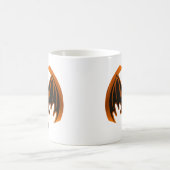 Mug Bat Orange Le MUSÉE Zazzle Cadfts (Centre)
