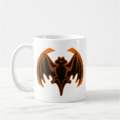 Mug Bat Orange Le MUSÉE Zazzle Cadfts (Gauche)