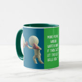 Mug Bataille de balles de golf (Devant gauche)