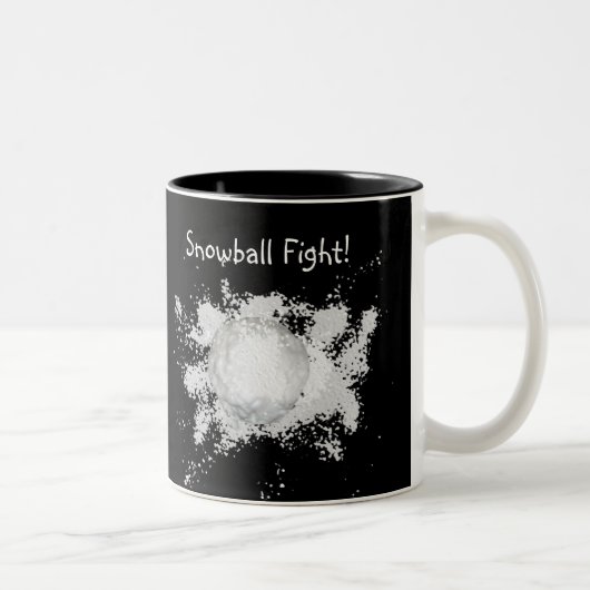 Mug Bataille de Boules de Neige (Droit)
