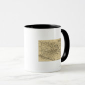 Mug Bataille de Chickamauga - Guerre civile Carte pano (Devant droit)