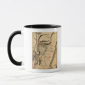 Mug Bataille de Chickamauga - Guerre civile Carte pano (Gauche)