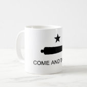 Mug Bataille de Gonzales au Texas (Devant gauche)