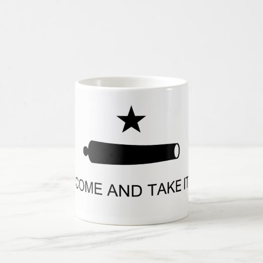 Mug Bataille de Gonzales au Texas (Centre)