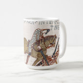 Mug Bataille de Hastings - Bayeux Tapestry King Harold (Devant droit)