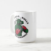 Mug Bataille de maintenance des taureaux de combat (Devant gauche)