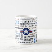 Mug Bataille de pilote de chasse avec présentation de  (Centre)