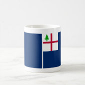 Mug Bataille de révolution américaine de drapeau de (Centre)