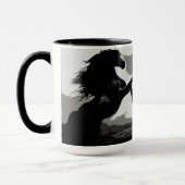 Mug Bataille des Chevaux - Art Equin (Gauche)