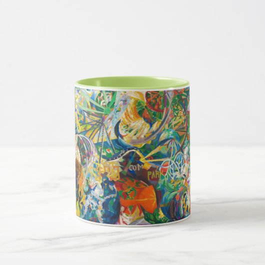 Mug Bataille des lumières, île Coney, Mardi Gras (Centre)