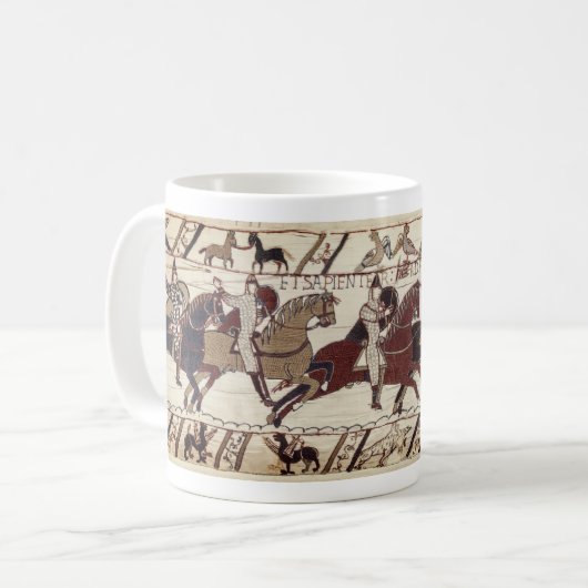 Mug Bataille d'Hastings - Chevaliers normands (Devant gauche)
