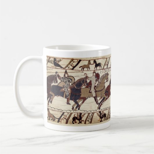 Mug Bataille d'Hastings - Chevaliers normands (Gauche)