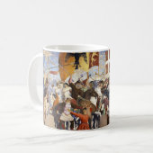 Mug BATAILLE D'HÉRACLIE par Piero Della Francesca (Devant gauche)