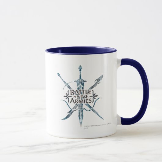 Mug BATAILLE DU logo CINQ ARMIES™ (Droite)