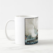 Mug Bataille du moniteur et du Merrimack (Gauche)