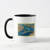 Mug Bataillon américain passant par Portland (Gauche)