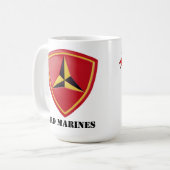 Mug Bataillon d'assaut de combat "l'Iron Fist " (Devant gauche)