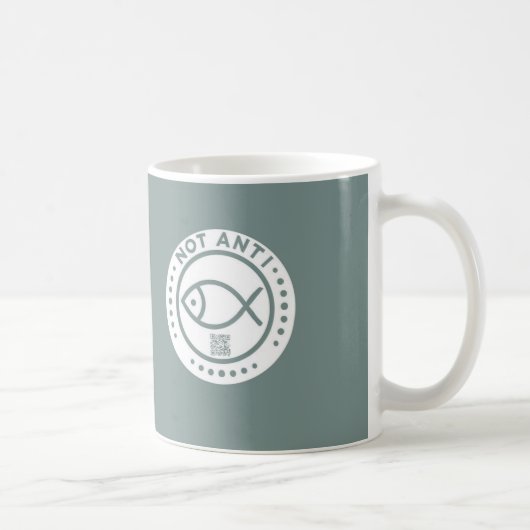 Mug Bataillon gris Pas anti poisson muqueuse (Droite)