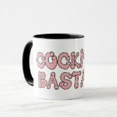 Mug Bâtard drôle de cockney (Devant gauche)