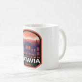 Mug Batavia Illinois Centre historique (Devant droit)