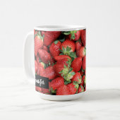 Mug Batch of Red Juicy Strawberries (Devant gauche)