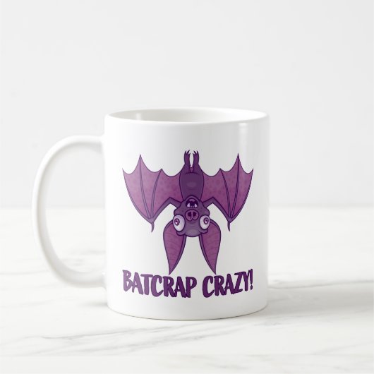 Mug Batcrap Crazy Wacky (Gauche)