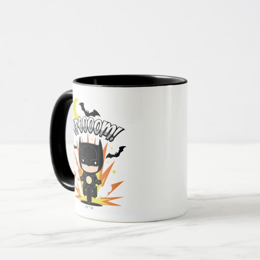 Mug Batcycle Chibi Batman (Devant gauche)