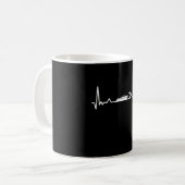 Mug Bateau à moteur Hearbeat Boating Lake Cadeau (Devant gauche)