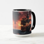 Mug Bateau à pirates Stormy - 3 - (Devant droit)