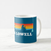 Mug Bateau à rames sur le lac Lowell Idaho (Devant droit)